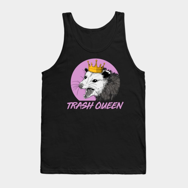 Opossum Queen Tank Top by taillesscat